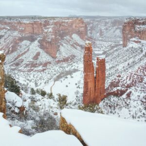 Coldest-Cities-in-Arizona-Snow-Covered-Canyon
