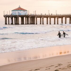 warmest-beaches-in-california-Manhattan-beach