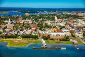 best cities near charleston sc