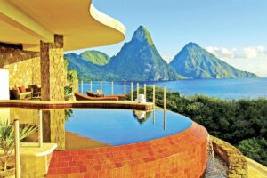 2. Jade Mountain Resort