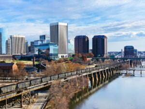 best small towns near richmond va