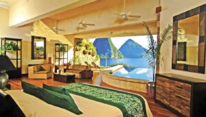 4. Jade Mountain Resort